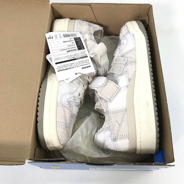実際に弊社で買取させて頂いた【未使用】RECOUTURE×atmos×adidas/リクチュール×アトモス×アディダス FORUM LOW フォーラム ロー GW3496/23の画像 8枚目