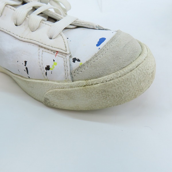実際に弊社で買取させて頂いたNIKE/ナイキ BLAZER MID 77 VINTAGE/ブレーザー ミッド 77 ビンテージ White/Black/Sail DC7331-100 /27.5の画像 7枚目