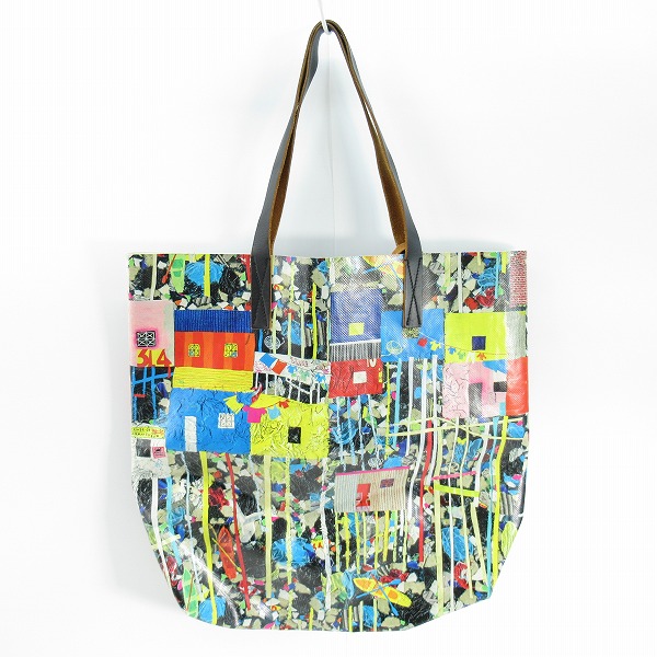 実際に弊社で買取させて頂いたMARNI/マルニ ターポリン トートバック の画像 1枚目