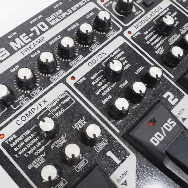 実際に弊社で買取させて頂いた【難有り】BOSS/ボス ME-70 Guitar Multiple Effects ギター用マルチエフェクターの画像 2枚目