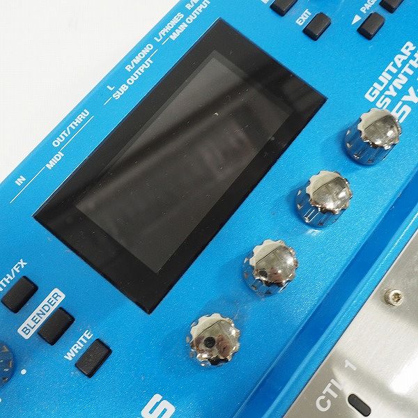 実際に弊社で買取させて頂いたBOSS/ボス SY-300 Guitar Synthesizer ギターシンセサイザー エフェクター ACアダプター付【簡易動作確認済】の画像 2枚目