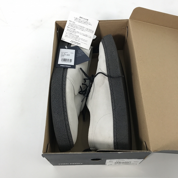 実際に弊社で買取させて頂いたFRED PERRY/フレッドペリー Linden Suede スエード シューズ B9160/7の画像 7枚目