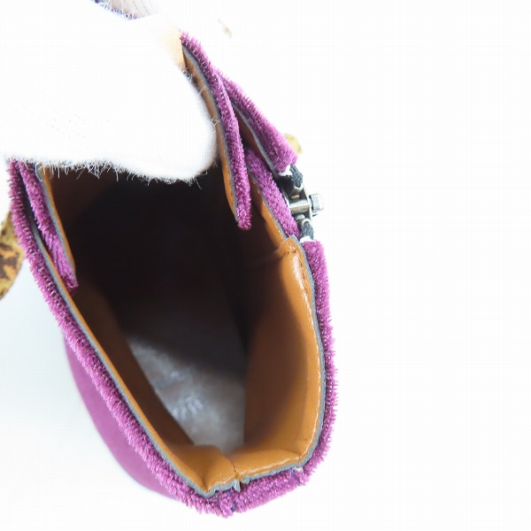 実際に弊社で買取させて頂いたglamb/グラム 24SS Velor Strummer Boots/ベロアストラマーブーツ GB0124-AC03/3の画像 4枚目