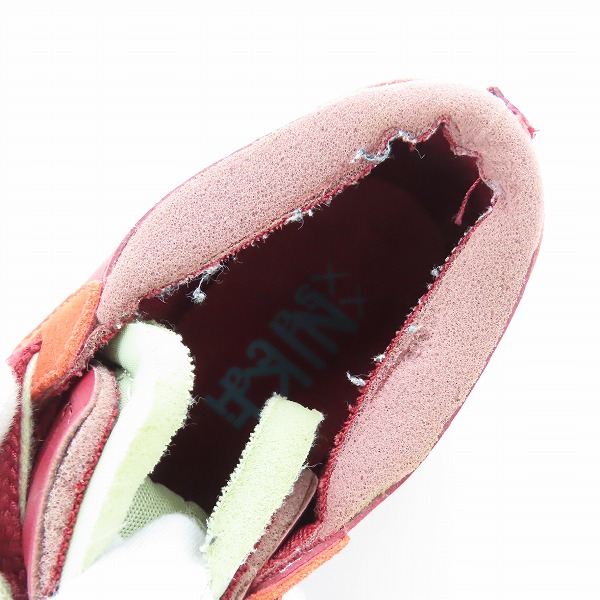 実際に弊社で買取させて頂いたNIKE×SACAI×KAWS/ナイキ×サカイ×カウズ BLAZER LOW Team Red DM7901-600/28の画像 4枚目