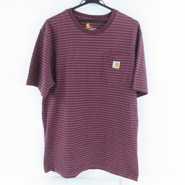 実際に弊社で買取させて頂いたCarhartt/カーハート ORIGINAL FIT 胸ポケット ボーダー Tシャツ K87 /M