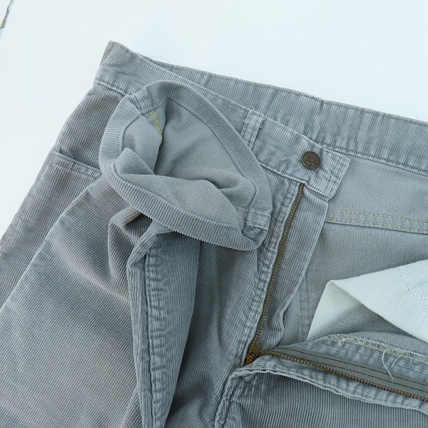 実際に弊社で買取させて頂いたLevis/リーバイス 80s ヴィンテージ 刻印536 白タブ コーデュロイパンツ 519-1555 W32 L32の画像 2枚目