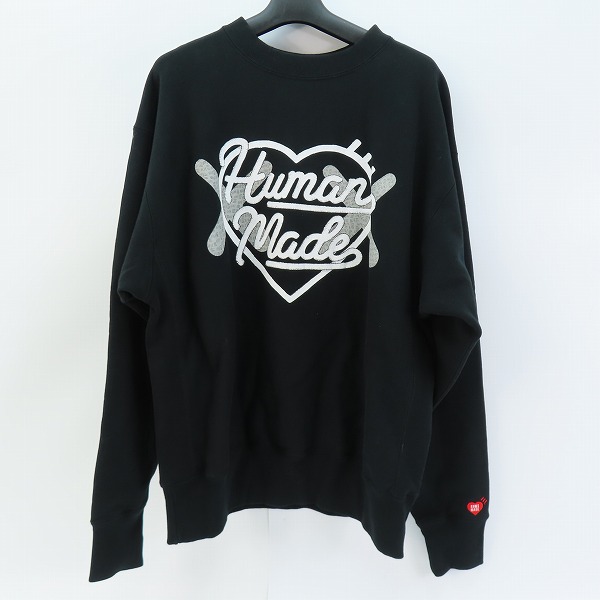 実際に弊社で買取させて頂いたHUMAN MADE × KAWS/ヒューマンメイド × カウズ グラフィックロゴスウェット XXL