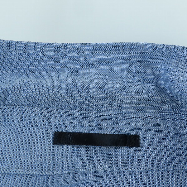 実際に弊社で買取させて頂いたEDIFICE/エディフィス 七分丈 ハーフボタンシャツ 18-051-300-1007-1-0/Lの画像 5枚目