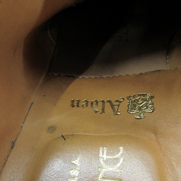 実際に弊社で買取させて頂いたAlden×MARCEL LASSANCE/オールデン×マルセル・ラサンス 9460 プレーントゥ 8の画像 6枚目