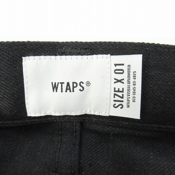 実際に弊社で買取させて頂いたWTAPS/ダブルタップス 21AW BLUES SKINNY/TROUSERS/COTTON. DENIM/デニムパンツ 212BRDT-PTM04/1の画像 3枚目