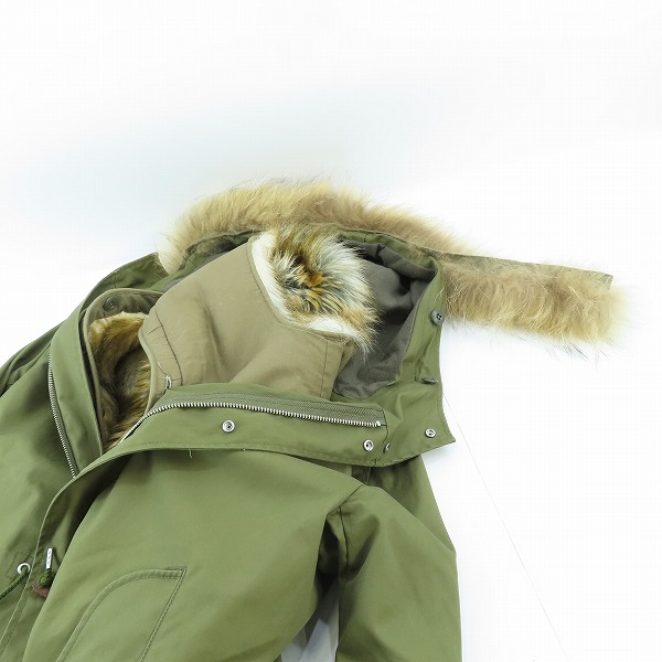 実際に弊社で買取させて頂いたURBAN RESEARCH/アーバンリサーチモッズコートUS52-17H001/Mの画像 2枚目