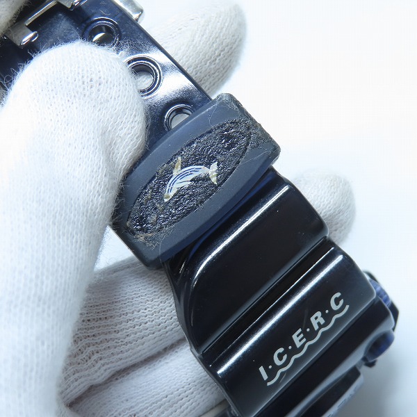 実際に弊社で買取させて頂いたG-SHOCK/G-ショック FROGMAN/フロッグマン 御蔵島モデル タフソーラー GW-202K-2JRの画像 5枚目