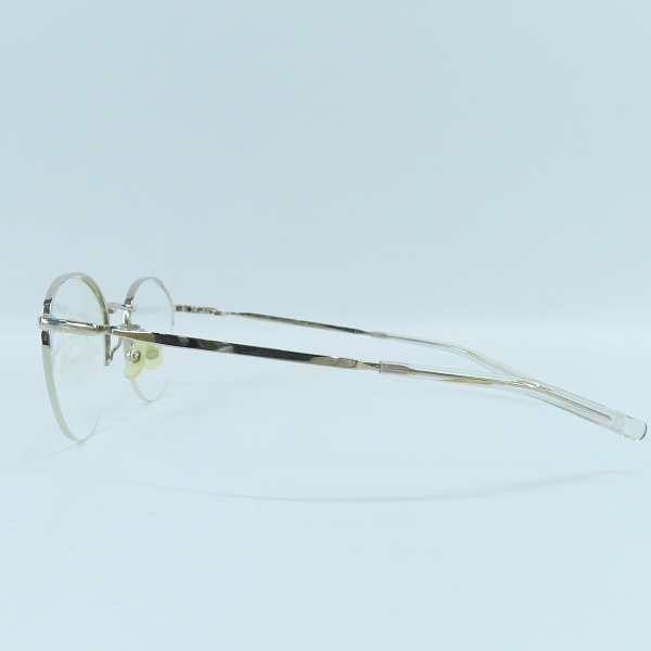 実際に弊社で買取させて頂いた999.9/フォーナインズ メガネフレーム アイウェア 度入り O-15Tの画像 1枚目