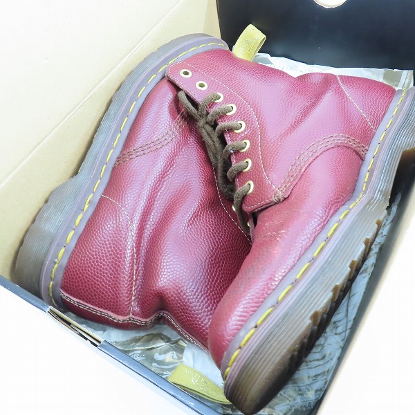 実際に弊社で買取させて頂いたDr.Martens/ドクターマーチン イングランド製 VINTAGE 1460 8EYE BOOT 12308600/UK8の画像 7枚目
