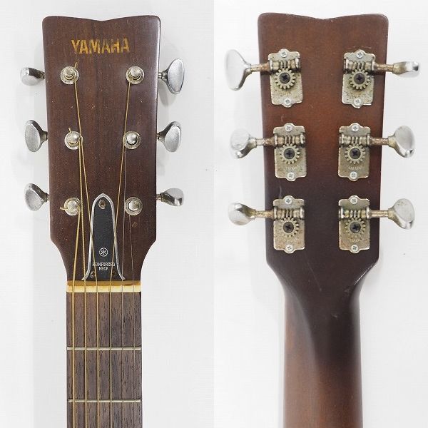 実際に弊社で買取させて頂いた★【難有り】YAMAHA/ヤマハ FG-150 赤ラベル アコースティックギター/アコギ チップボードケース付の画像 2枚目