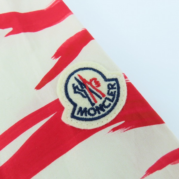 実際に弊社で買取させて頂いた【JPタグ】MONCLER/モンクレール 21 TIGER CAMO 半袖 シャツ C-ZIND-20-208341/G10912F70900 5956J/Lの画像 7枚目