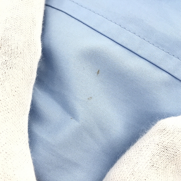 実際に弊社で買取させて頂いたthe shepherd UNDERCOVER/ザ シェパード アンダーカバー スタンドカラーシャツ B.LIGHT BLUE US1B4401/3の画像 6枚目