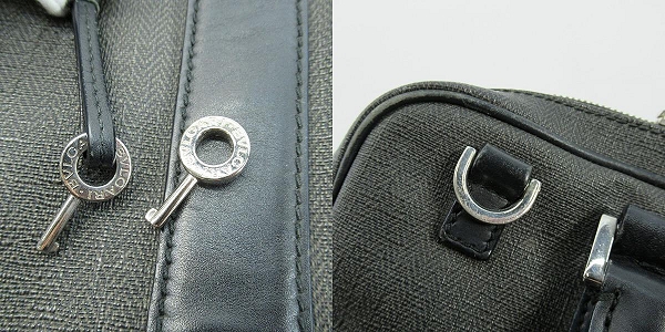 実際に弊社で買取させて頂いた【難あり】BVLGARI/ブルガリ レザー ビジネスバッグ/ブリーフケースの画像 7枚目