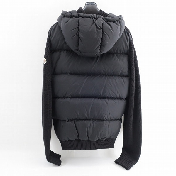 実際に弊社で買取させて頂いた【JPタグ】MONCLER/モンクレール MAGLIONE TRICOT CARDIGAN ニット切替ダウンジャケット B20919413500 94111/Sの画像 1枚目