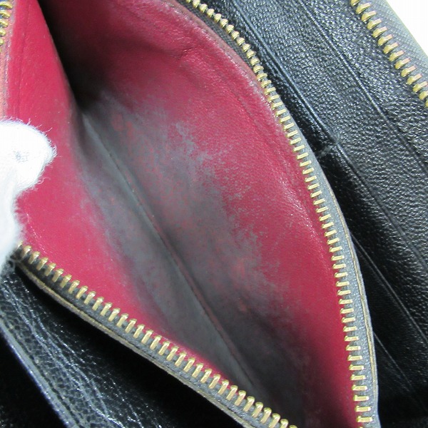 実際に弊社で買取させて頂いたBVLGARI/ブルガリ ドッピオトンド レザー ラウンドファスナー 長財布/ウォレットの画像 7枚目