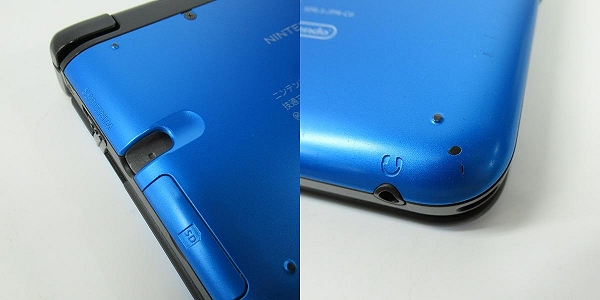 実際に弊社で買取させて頂いた【ジャンク】任天堂/Nintendo ニンテンドー3DS LL ブルー×ブラック 本体 SPR-001の画像 9枚目