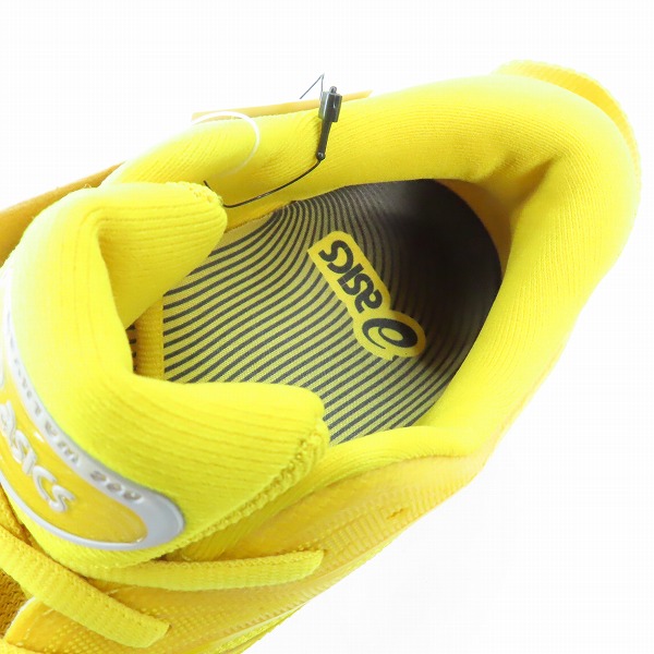 実際に弊社で買取させて頂いた【未使用】C.P. Company×Asics/シーピー カンパニー×アシックス Gel-Quantum 360 8 "Mission Yellow" 1203A507-750/22.5の画像 4枚目
