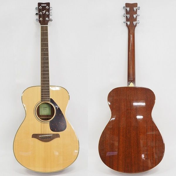 実際に弊社で買取させて頂いた★YAMAHA/ヤマハ FS820 アコースティックギター/アコギ ソフトケース付の画像 1枚目