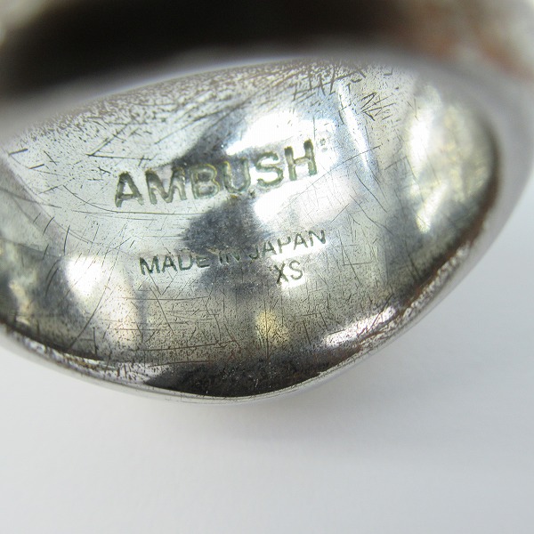 実際に弊社で買取させて頂いたAMBUSH/アンブッシュ スマイル/ロゴ リング 11号の画像 6枚目