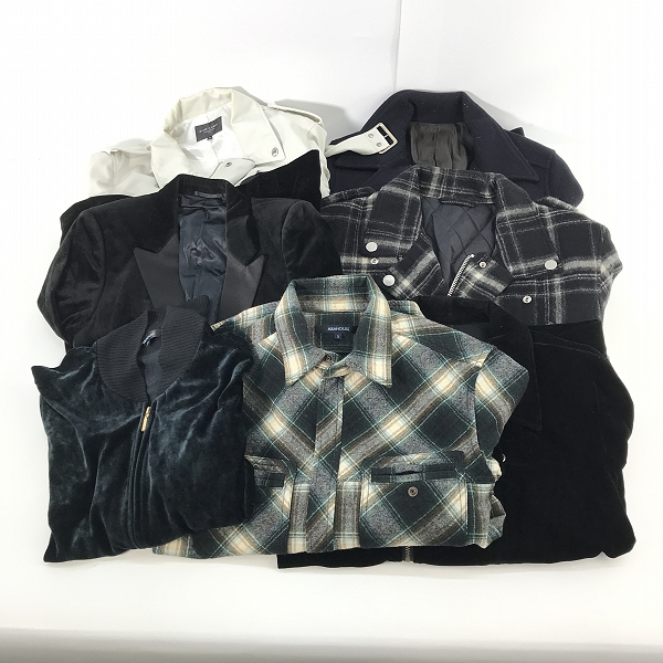 実際に弊社で買取させて頂いた【おまとめ】ABAHOUSE/アバハウス UNITED ARROWS BLUE LABEL/ユナイテッドアローズ ブルーレーベル 等 ジャケット 等