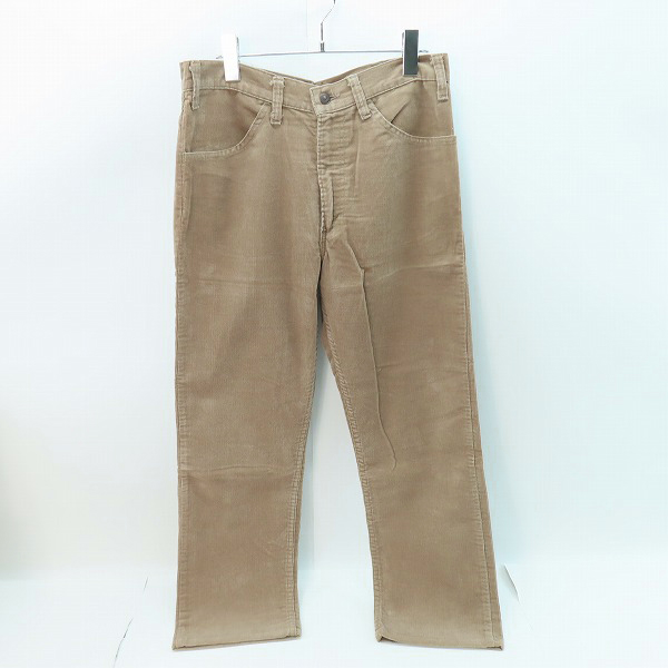 実際に弊社で買取させて頂いたLevis/リーバイス 80s ヴィンテージ 刻印536 白タブ コーデュロイパンツ ベージュ 519-1523 W33 L32