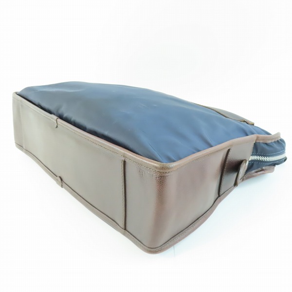 実際に弊社で買取させて頂いたFelisi/フェリージ ナイロン×レザー ブリーフケース 8637の画像 2枚目