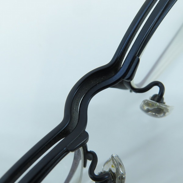 実際に弊社で買取させて頂いた999.9/フォーナインズ ダブルフロント アイウエア/メガネフレーム S-130Tの画像 7枚目