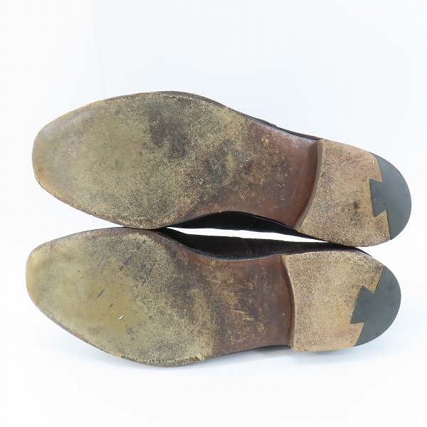 実際に弊社で買取させて頂いたJOHN LOBB/ジョンロブ CITY/シティ スウェードレザーストレートチップシューズ /9Fの画像 2枚目