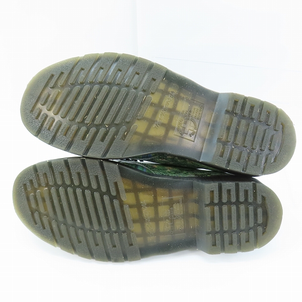 実際に弊社で買取させて頂いたDr.Martens/ドクターマーチン The NATIONAL GALLERY 1461 TNG LILY POND 緑 27930102/UK8の画像 2枚目