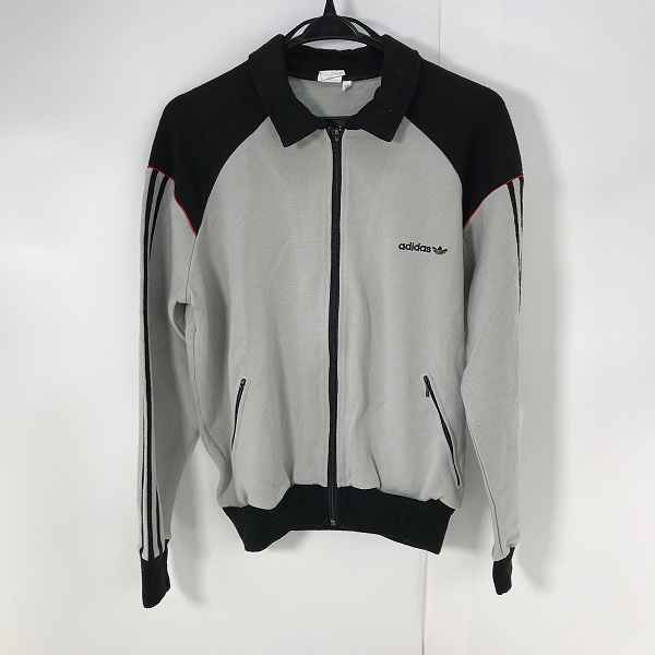 実際に弊社で買取させて頂いたadidas/アディダス ヴィンテージ 70s頃 西ドイツ製  ジップアップ ニットジャケット /42