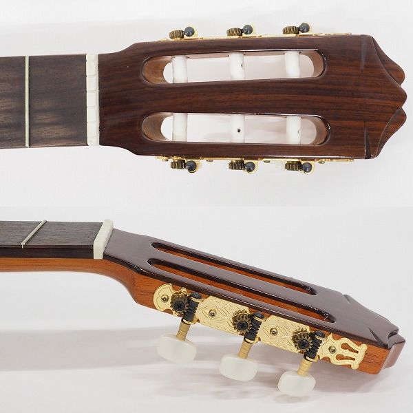 実際に弊社で買取させて頂いた★【弦無し】Aria/アリア AC50CE エレガット/ガットギター スペイン製の画像 2枚目