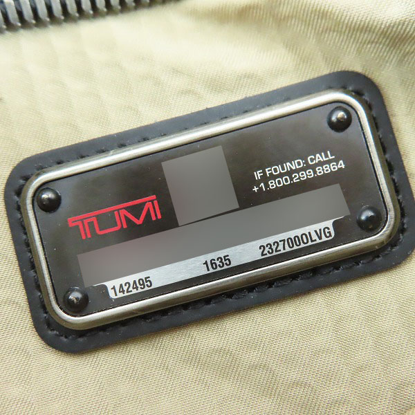 実際に弊社で買取させて頂いたTUMI/トゥミ Alpha Bravoトランスポート・パック 232700OLVGの画像 5枚目