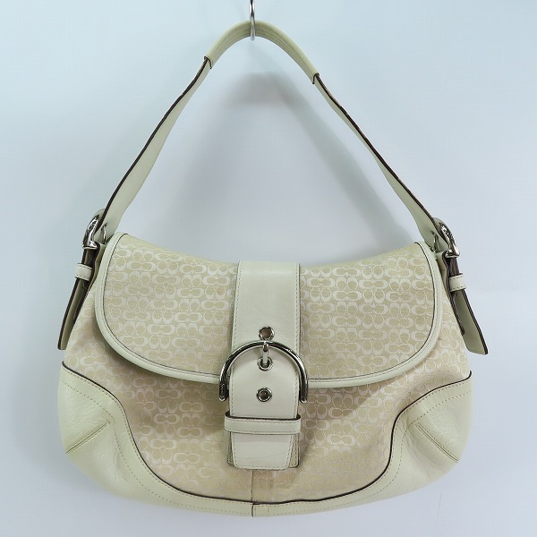 実際に弊社で買取させて頂いたCOACH/コーチ ミニシグネチャー ハンドバッグ F06808 