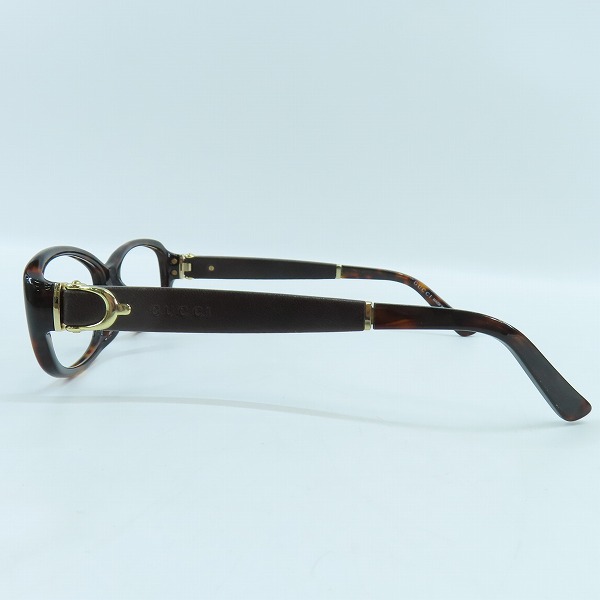 実際に弊社で買取させて頂いたGUCCI/グッチ べっ甲柄 メガネフレーム/アイウェア GG3667/Fの画像 1枚目