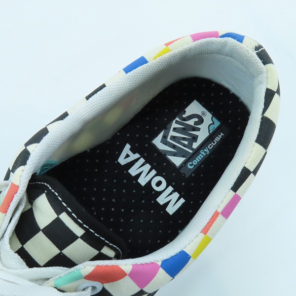 実際に弊社で買取させて頂いたVANS×MoMA/バンズ×モマ COMFYCUSH ERA スニーカー VN0A3WM91PJ /28の画像 4枚目