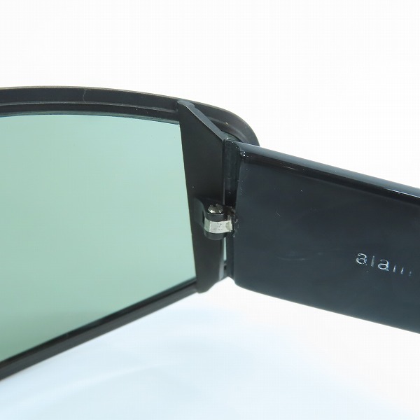 実際に弊社で買取させて頂いたalain mikli×STARCK EYES/アランミクリ×スタルクアイズ メタルフレーム サングラス/アイウェアの画像 4枚目