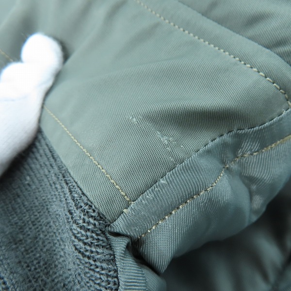 実際に弊社で買取させて頂いたBUZZ RICKSON'S/バズリクソンズ MA-1 フライトジャケット BR14920/Mの画像 6枚目