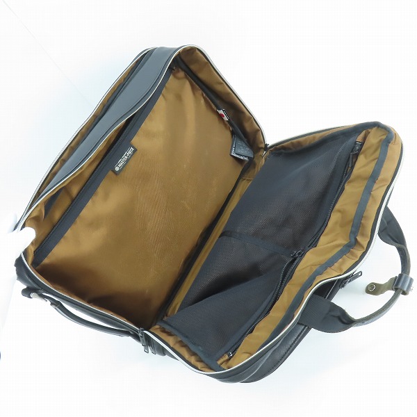 実際に弊社で買取させて頂いたmaster-piece/マスターピース Various/ヴァリアス レザー ブリーフケース/ビジネスバッグ 24210の画像 4枚目