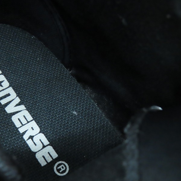 実際に弊社で買取させて頂いたCONVERSE/コンバース ALL STAR/オールスター FF-BOOTS Z TR SHIN-HI レザー サイドジップ スニーカー 1CK352/27の画像 7枚目