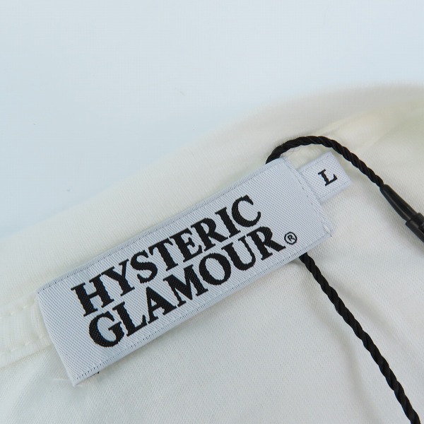 実際に弊社で買取させて頂いた【未使用】HYSTERIC GLAMOUR/ヒステリックグラマー ガールプリント ロングスリーブTシャツ 0204CL01 Lの画像 2枚目