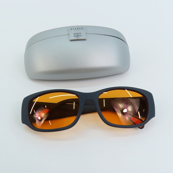 実際に弊社で買取させて頂いたalain mikli×STARCK EYES/アランミクリ×スタルクアイズ  BIOCITY 7 セルフレーム サングラス/アイウェア P0101.02の画像 6枚目