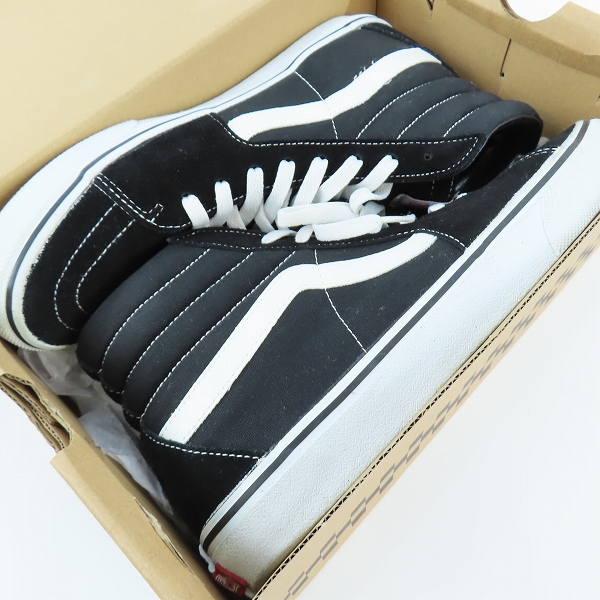 実際に弊社で買取させて頂いたVANS/バンズ V38CL+SK8-HI DX ハイカットスニーカー 562783-0003 28の画像 8枚目