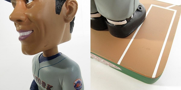 実際に弊社で買取させて頂いたUpper Deck 2002 MLB BALLPARK IDOLS ニューヨーク・ヤンキース ロベルト・アロマー 直筆サイン入り ボブル ヘッドフィギュアの画像 7枚目