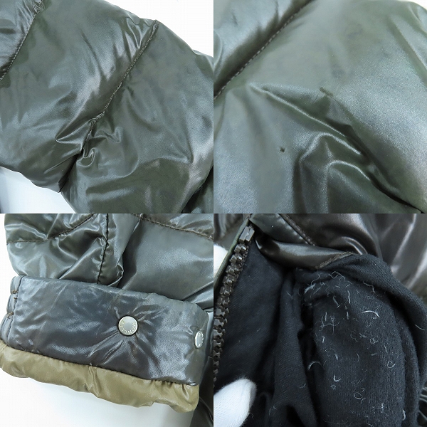 実際に弊社で買取させて頂いた【JPタグ】MONCLER/モンクレール TISSU MATERIAL STOFF ダウンジャケット 44502 91 68950/2の画像 7枚目