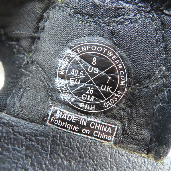 実際に弊社で買取させて頂いた【観賞用】KEEN/キーン newport H2 1012034/26の画像 5枚目